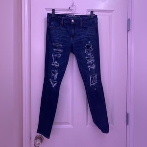 American Eagle Ripped Jeggings